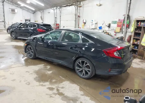 2019 Honda Civic Sport from USA, damaged, VIN 2HGFC2F86KH605506